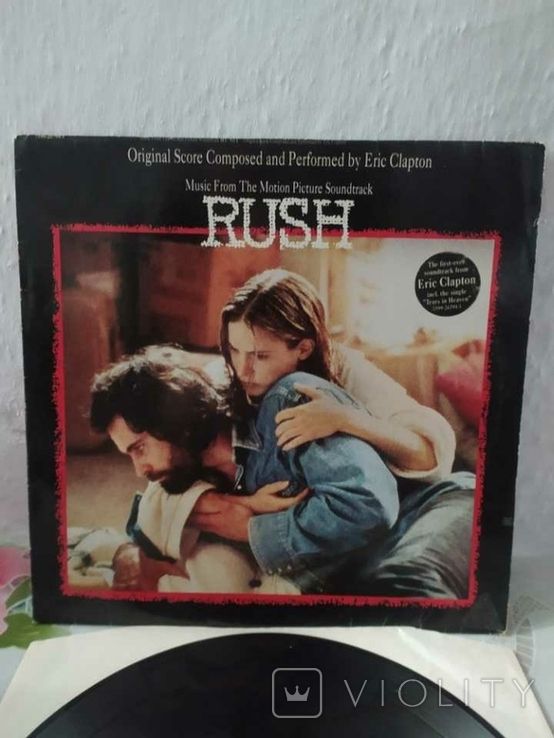 RUSH ** Soundtrack ** ERIC CLAPTON Original 1992 Germany LP - фото фото фото 0