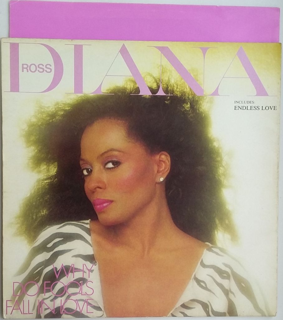 DIANA ROSS Why Do Fools Fall In Love LP VG+/EX - фото фото фото 0