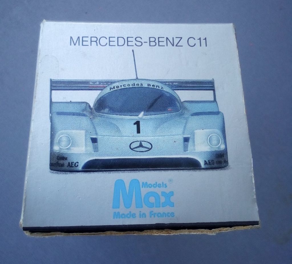 MAX MODELS 1:43 MERCEDES C11 #2, 1990 SILBERPFEIL - фото фото фото 3