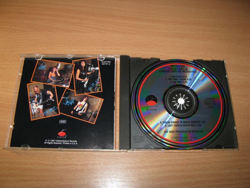 METALLICA - The $9.98 Garage Days  (1987 Elektra 1st press,USA) - фото фото фото 1
