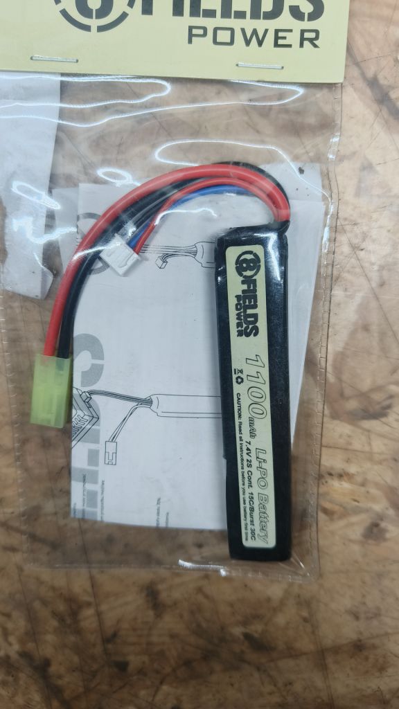 Лот 2 шт Акумулятор 8Fields LiPo 7.4V 1100mAh - фото фото фото 2