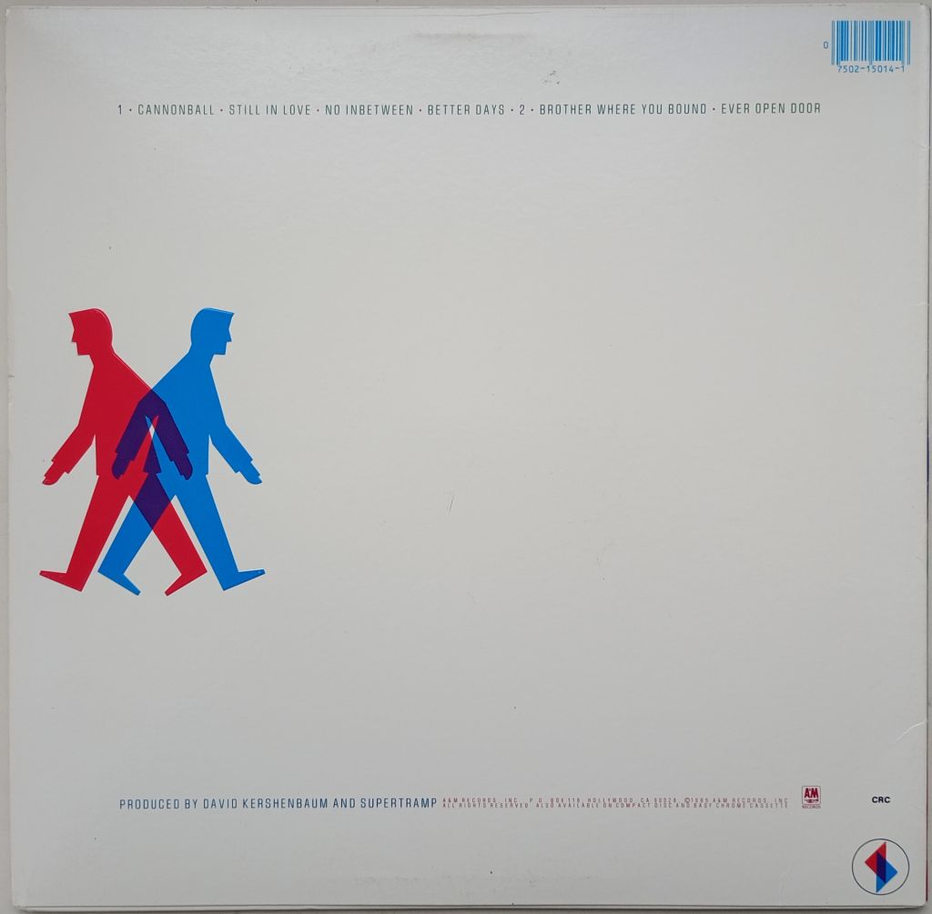 SUPERTRAMP Brother Where You Bound LP NM- - фото фото фото 1