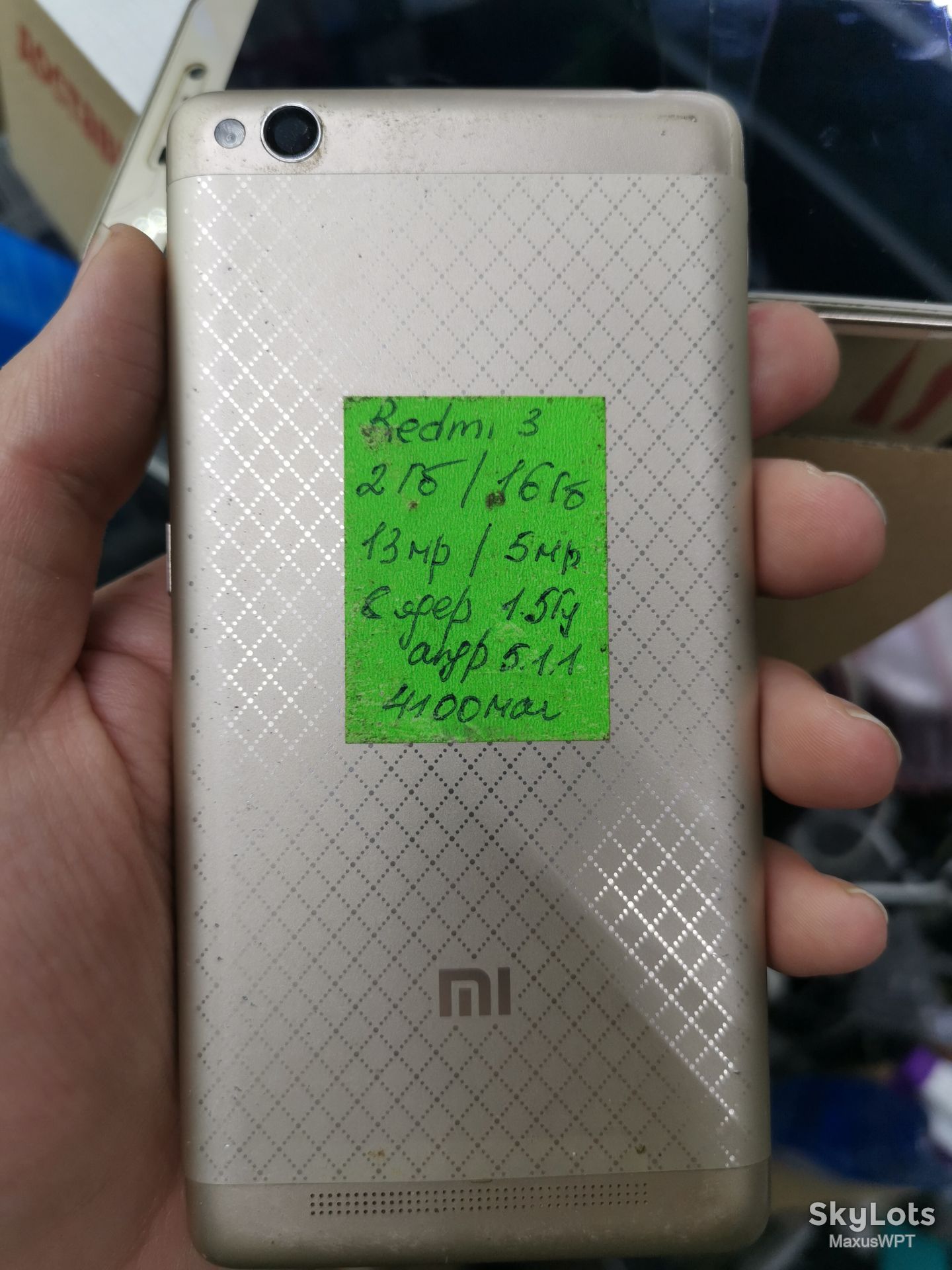#shop Xiaomi Redmi 3 2/16 gold - фото фото фото 3