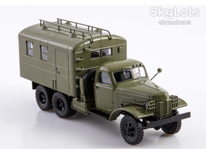 Армейский грузовик ЗиС-151   (АК-34) 1948г. - SSM    (Start Scale Models) - фото фото фото 3