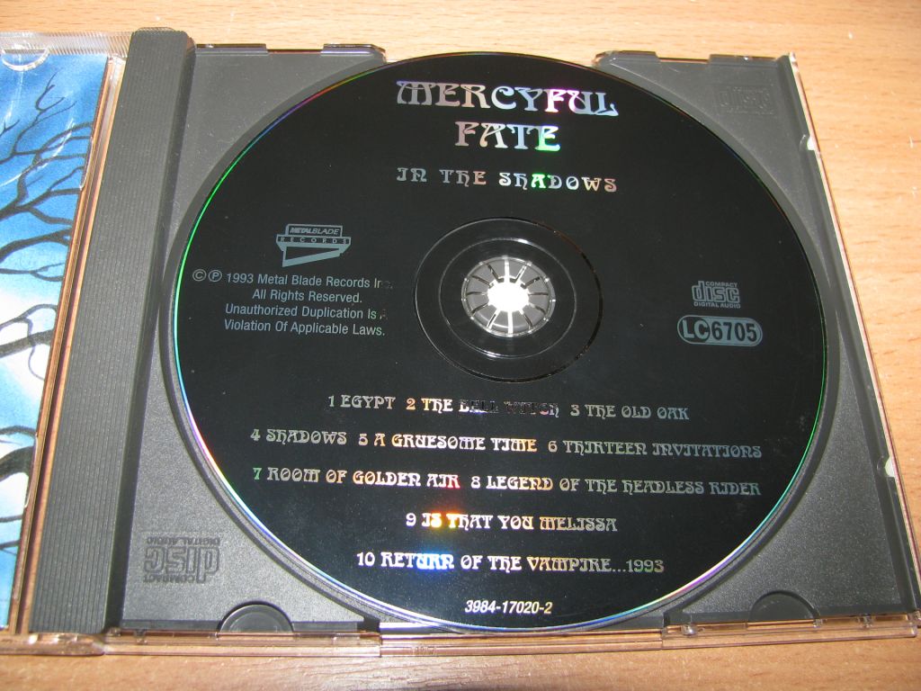 MERCYFUL FATE - In The Shadows  (1996 Metal Blade) - фото фото фото 2