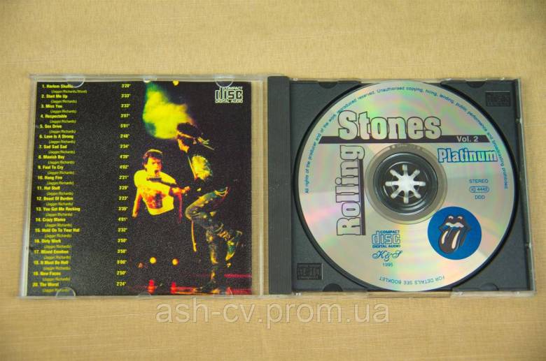 Музичний диск CD. The best of ROLLING STONES (1995) - фото фото фото 3