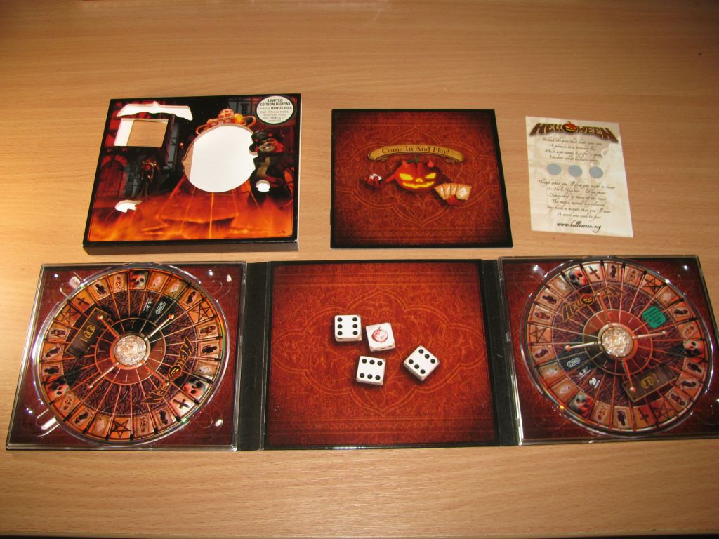 HELLOWEEN - Gambling With The Devil  (2007 Steamhammer  2CD, LIMITED DIGI,1st press) - фото фото фото 0