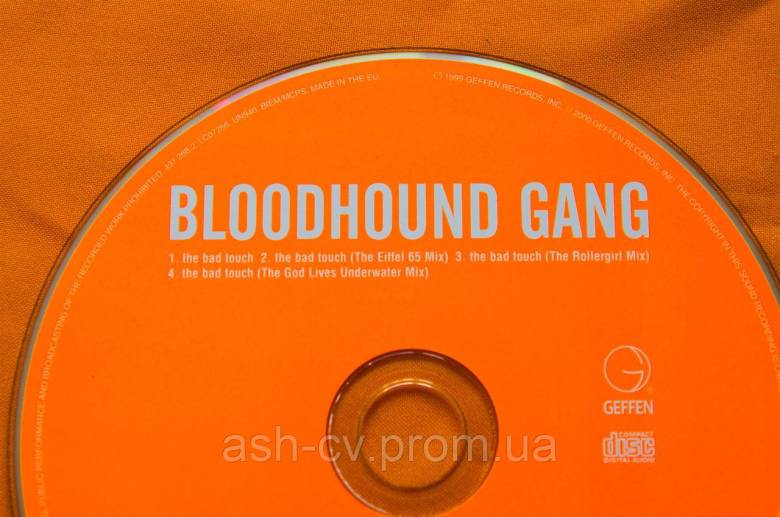 Музичний диск CD. BLOODHOUND GANG - фото фото фото 1