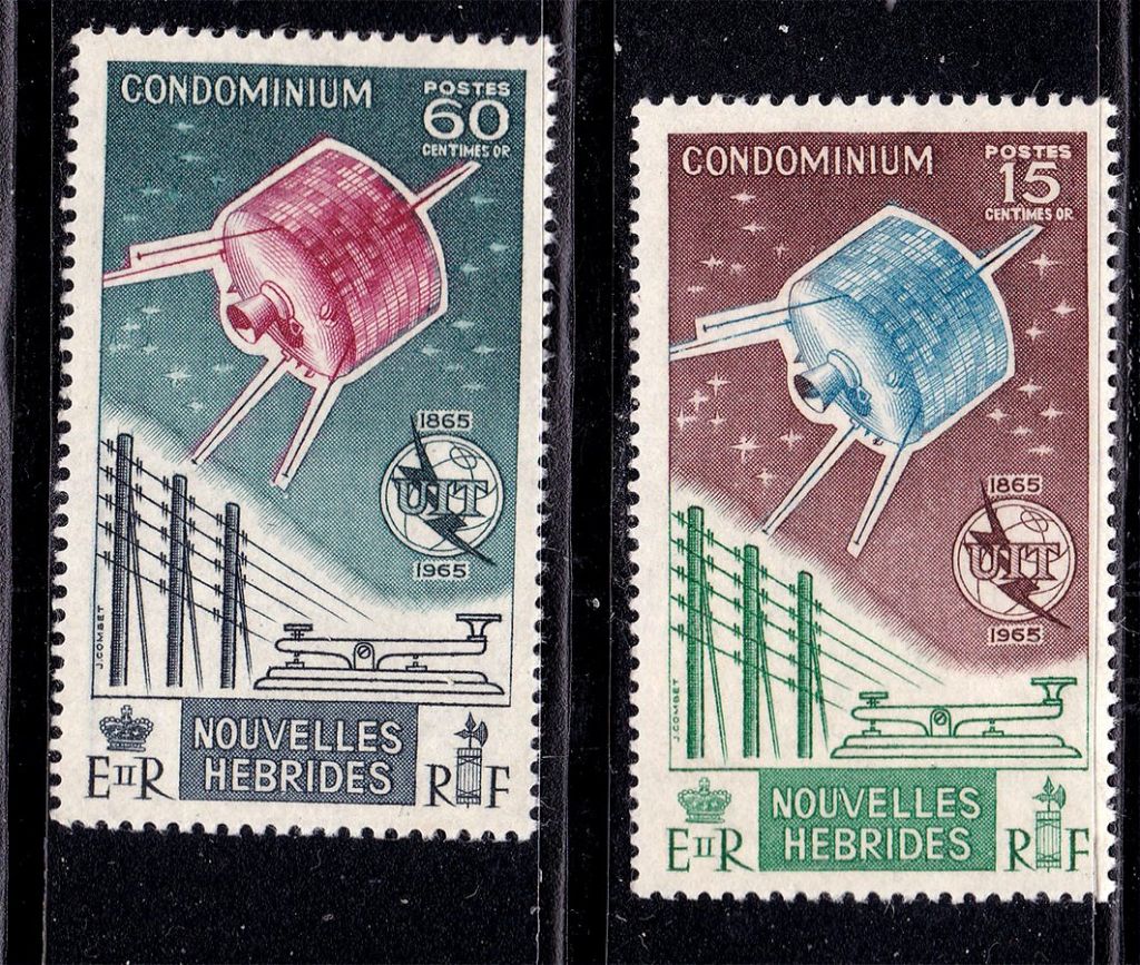 Космос . Новые Гебриды   ( ER ) 1965 г  MNH - UIT - фото фото фото 0