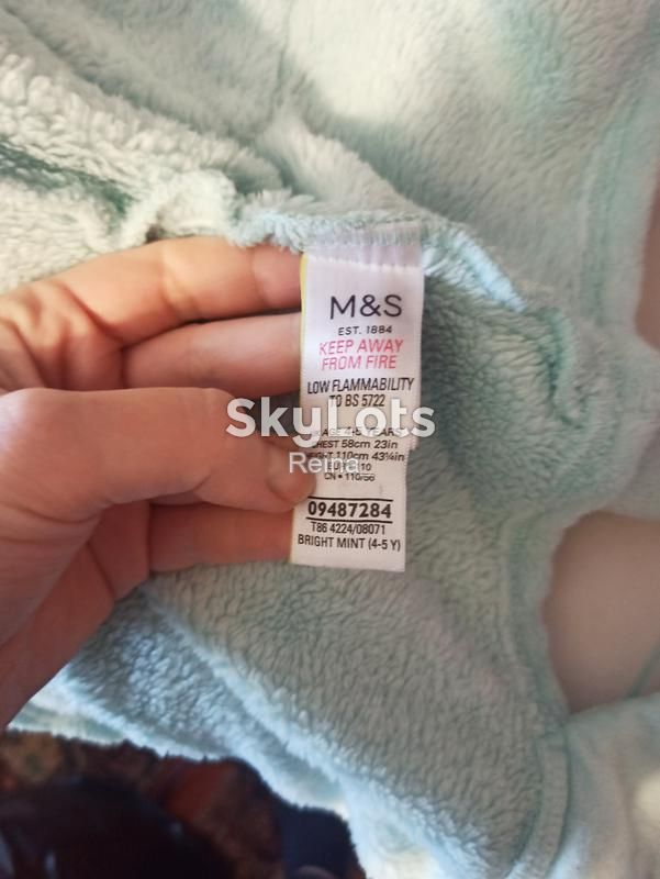 Теплий халат для дівчинки marks&amp;spencer - фото фото фото 6