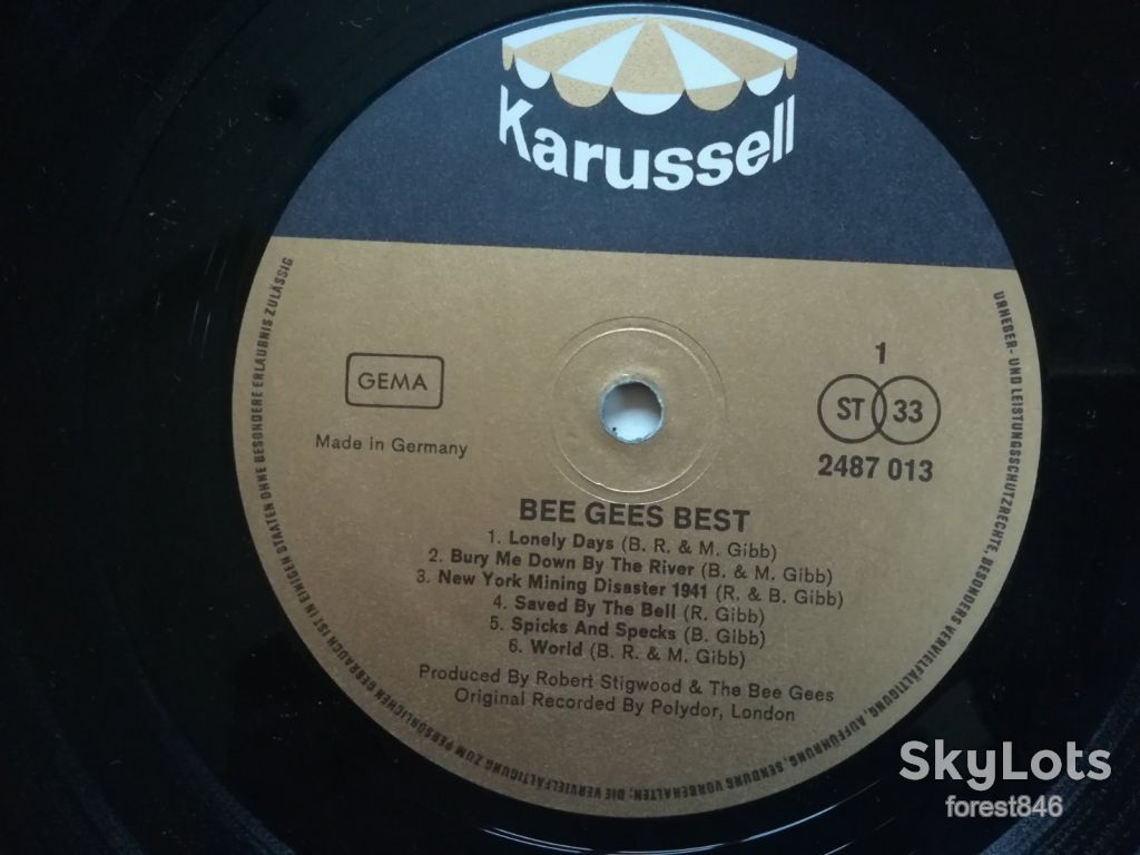 Bee Gees best  (лам. конв.)-2 LPs-Ex.+, Німеччина  (&amp;68) - фото фото фото 3