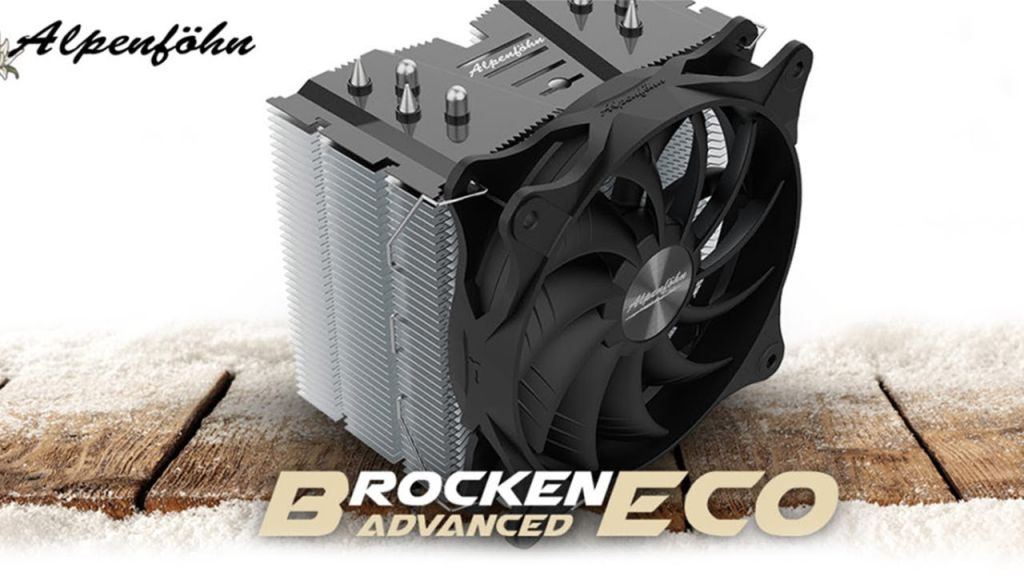 кулер для процессора, Alpenfohn Brocken ECO Advanced  (CPAF-046) max  tdp 180wt  Intel+AMD - фото фото фото 0