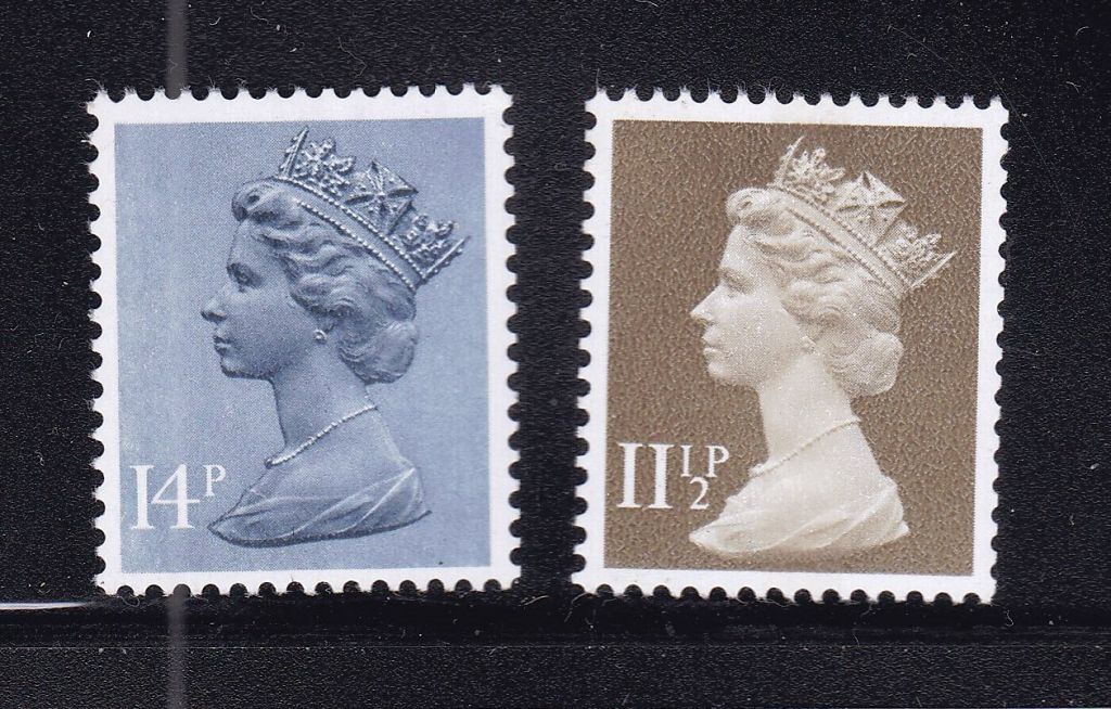 Великобритания   MNH  - HM QE-II -  стандарт - фосф. - - фото фото фото 0