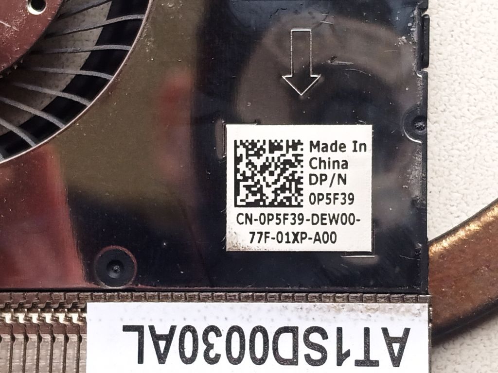 Б/У Система охолодження на Dell Latitude 5480 - фото фото фото 3