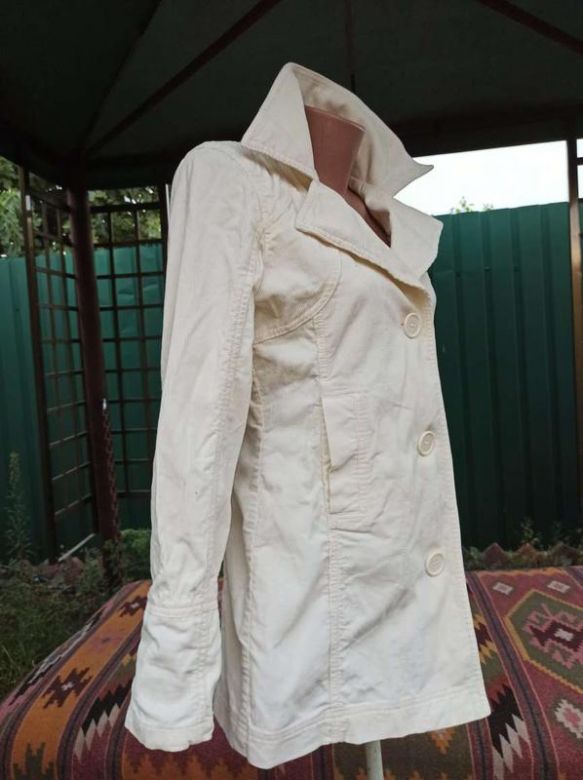 Вельветове півпальта, куртка, фірма only, 100 бавовна - фото фото фото 7