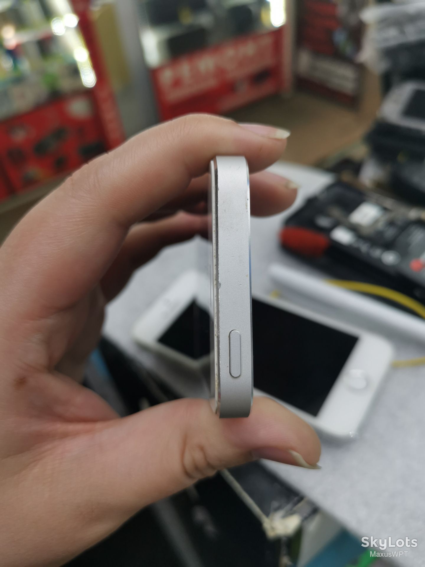 #Shop iphone 5s silver  7422 - фото фото фото 5