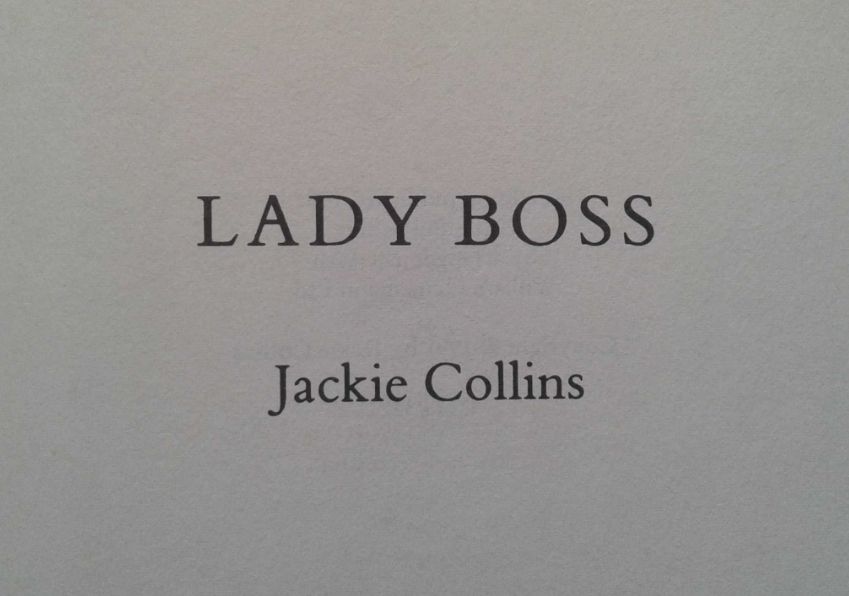 Lady Boss Jackie Collins - На Английском English книга - фото фото фото 0
