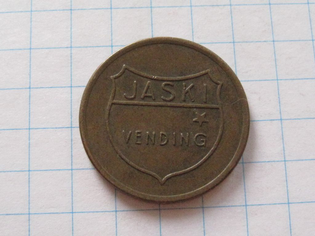 Жетон - JASKI VENDING #6П2220 - фото фото фото 0