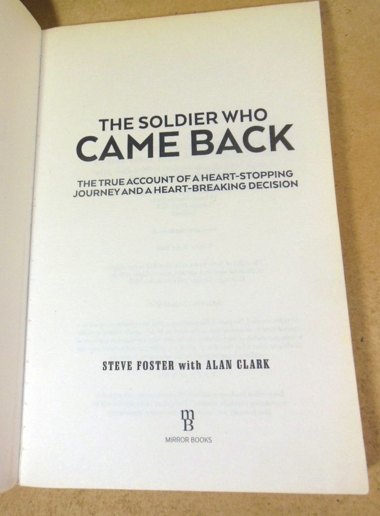 Steve Foster with Alan Clark, The Soldier Who Came Back - фото фото фото 1