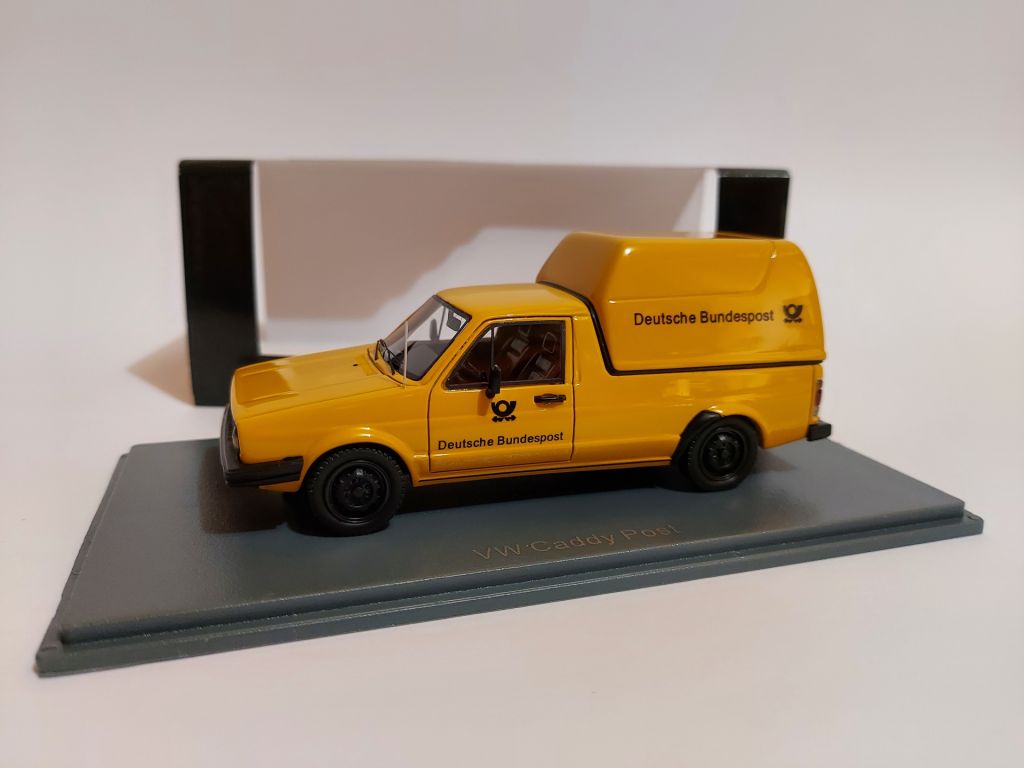NEO 1:43 VW Caddy MKI, German Bundespost  (1983) - фото фото фото 1