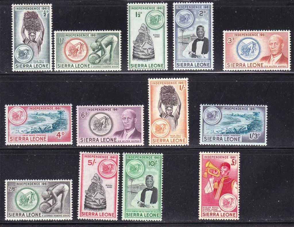 NM Фауна. Сьера Леоне 1961 г  MNH - - фото фото фото 0