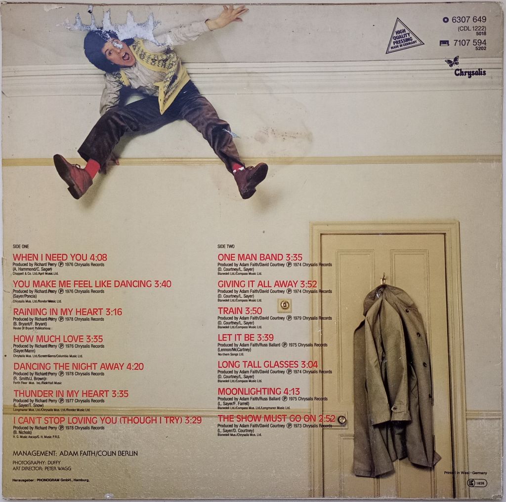 LEO SAYER The Very Best Of Leo Sayer LP VG - фото фото фото 1