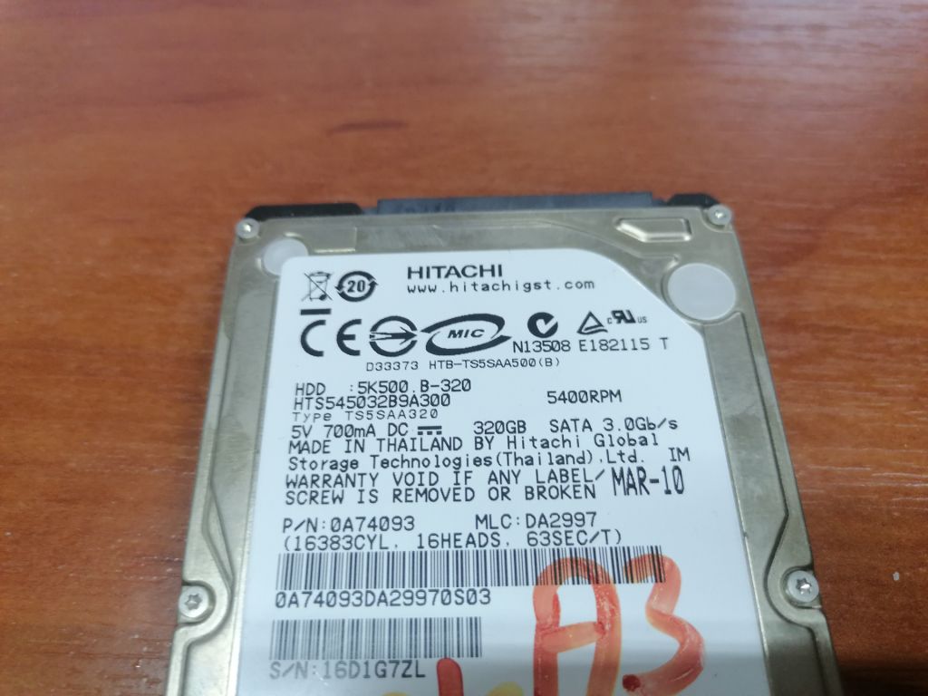 Вінчестер 320 Gb A3 - фото фото фото 3
