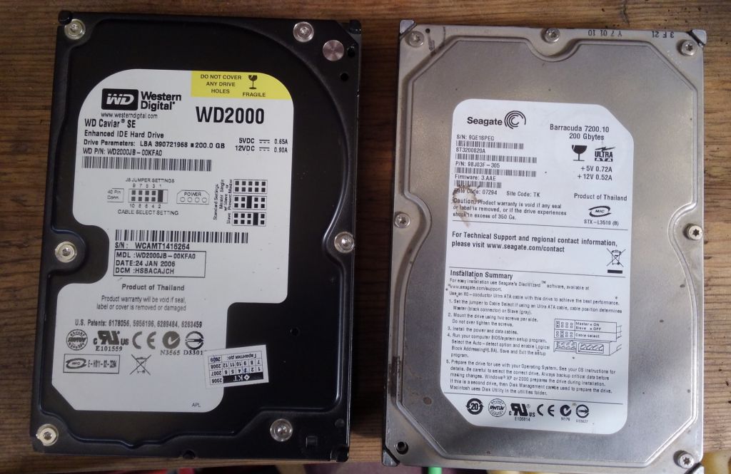 Винчестер IDE  200Gb 3,5 - фото фото фото 1