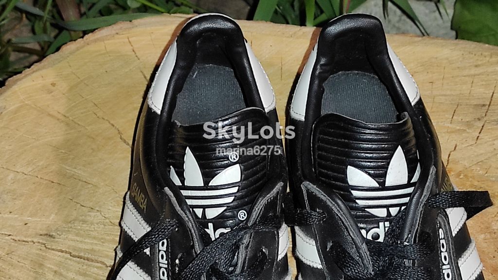 ADIDAS SAMBA~КОЖАНЫЕ КРОССОВКИ ~ОРИГИНАЛ ИНДОНЕЗИЯ р 38 /25 см - фото фото фото 5