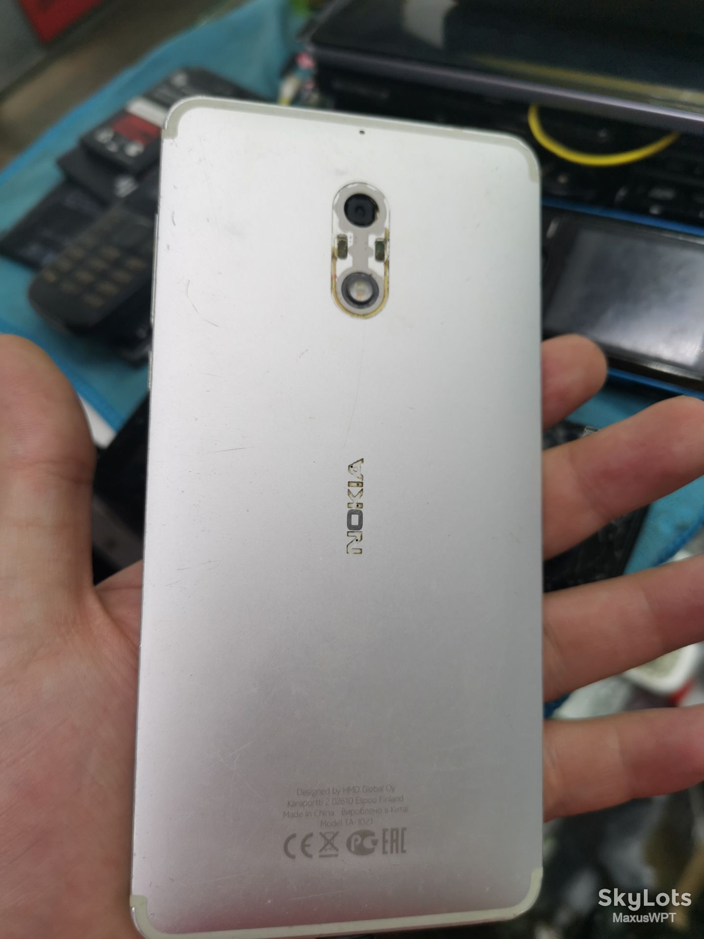 #709 Sklad Nokia 6 TA-1021 silver - фото фото фото 1