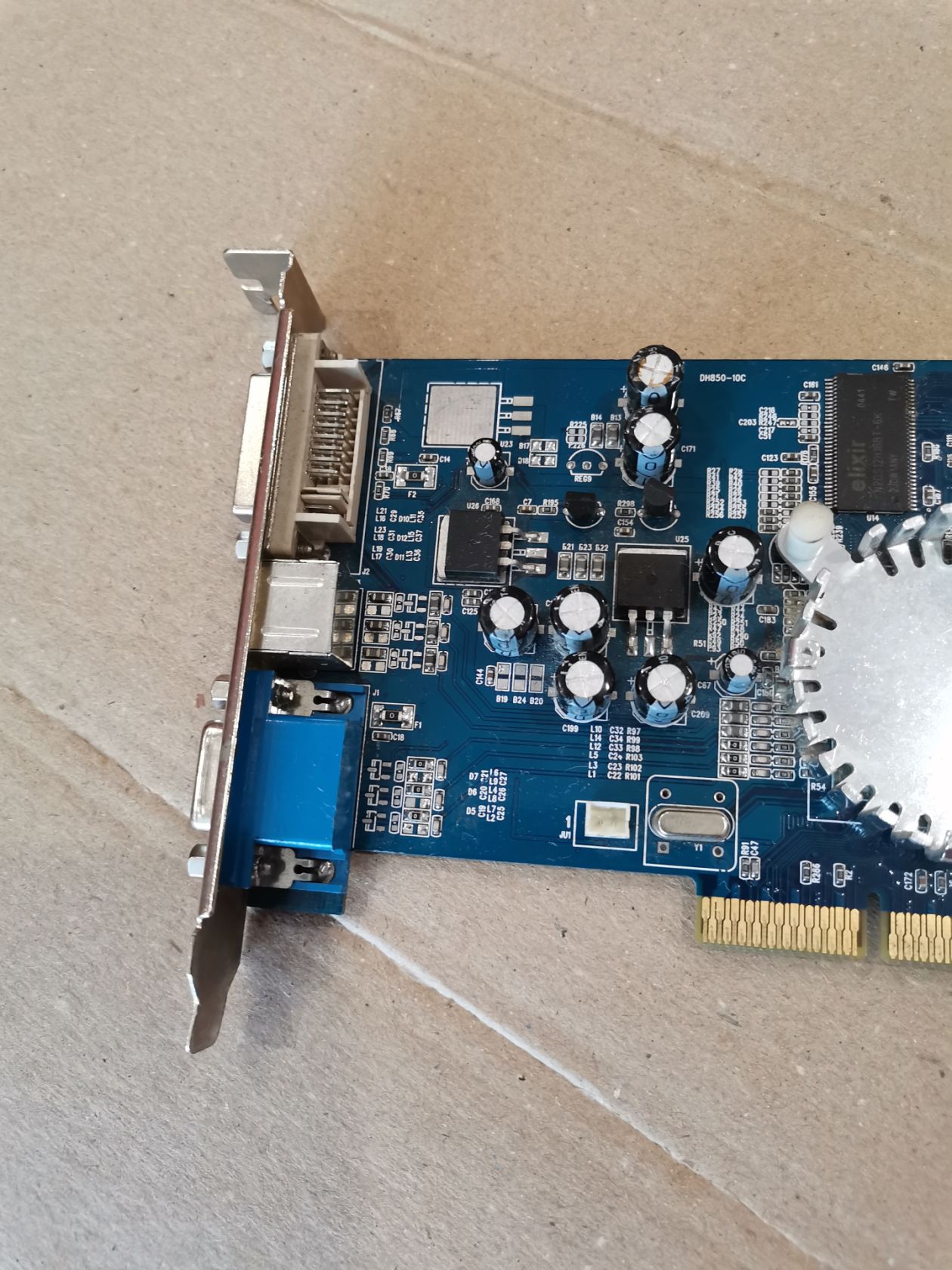 Видеокарта ATI Radeon NVIDIA GeForce AGP - фото фото фото 1
