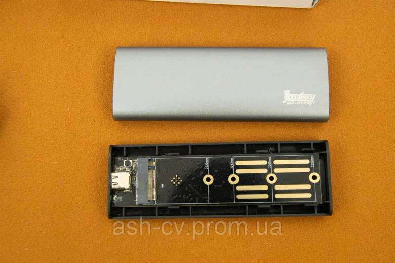 Адаптер, кишеня, SSD, M.2, NVMe, USB, CoolFish, 10Gbps - фото фото фото 1