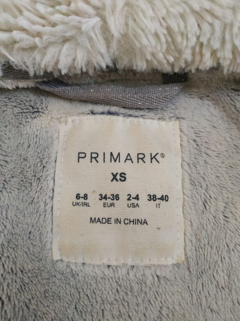 Халат жіночий сірий. Пухнастик PRIMARK p-p XS - фото фото фото 7