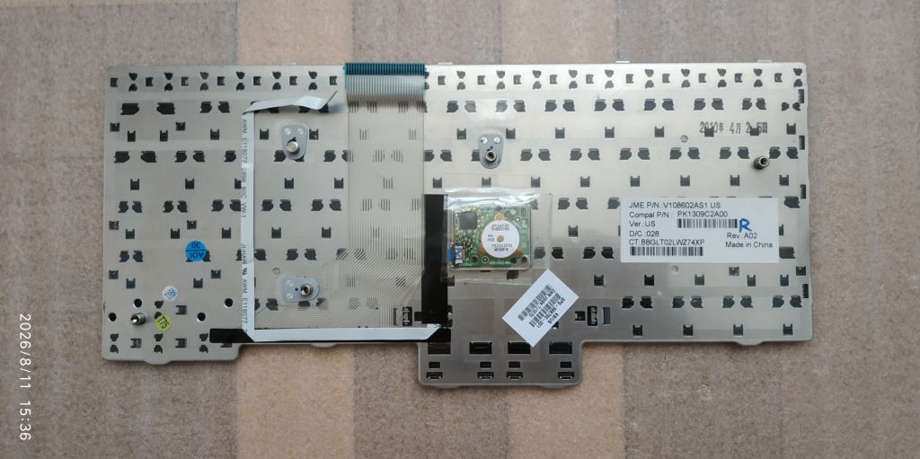 Клавіатура HP EliteBook 2540p, оригінальна - фото фото фото 1