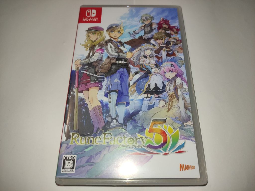 Rune Factory 5 Nintendo Switch NSW Японія б/в, Японська Мова - фото фото фото 0
