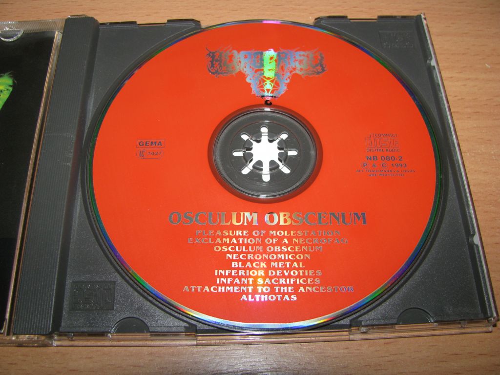 HYPOCRISY - Osculum Obscenum  (1993 Nuclear Blast 1st press,Germany) - фото фото фото 2