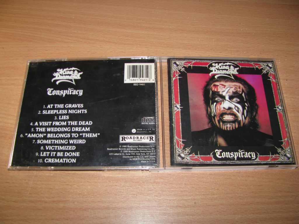 KING DIAMOND - Conspiracy  (1989 Roadracer 1st press,USA) - фото фото фото 0
