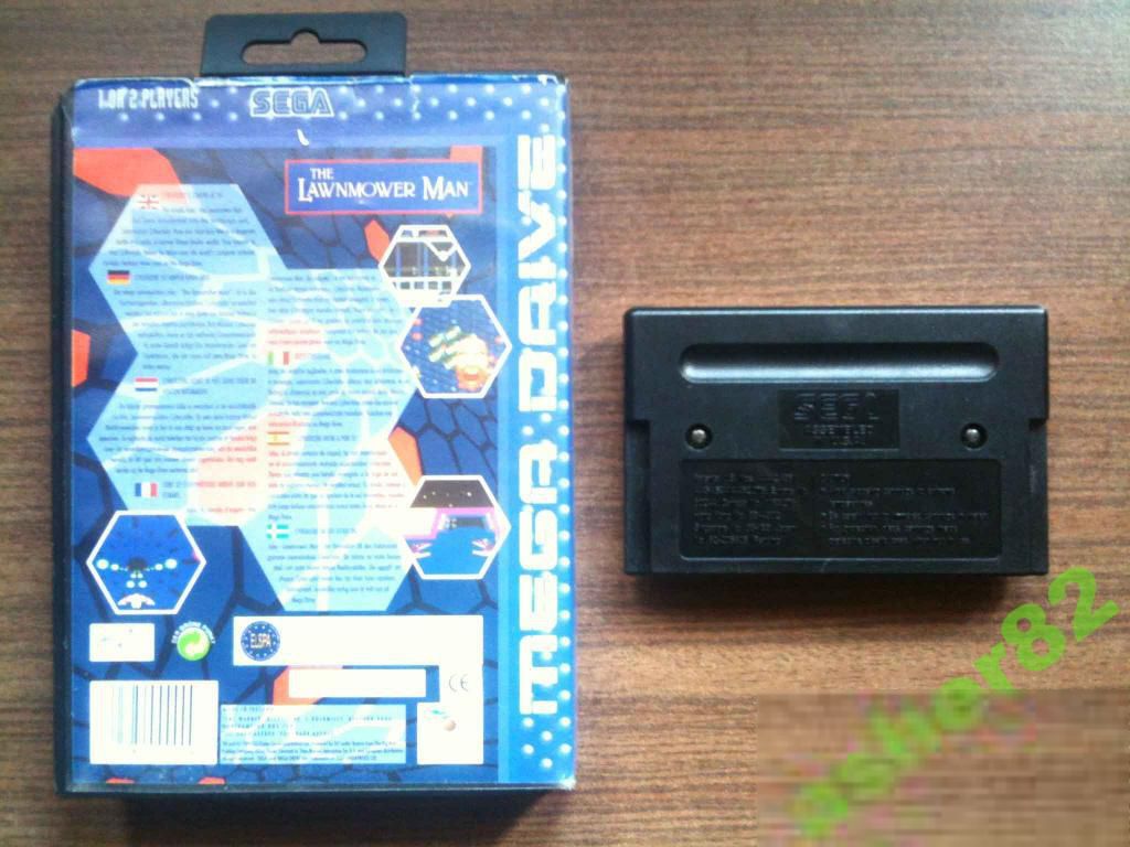 Игра на Sega Mega Drive "The Lawnmower Man"      (PAL) - фото фото фото 1