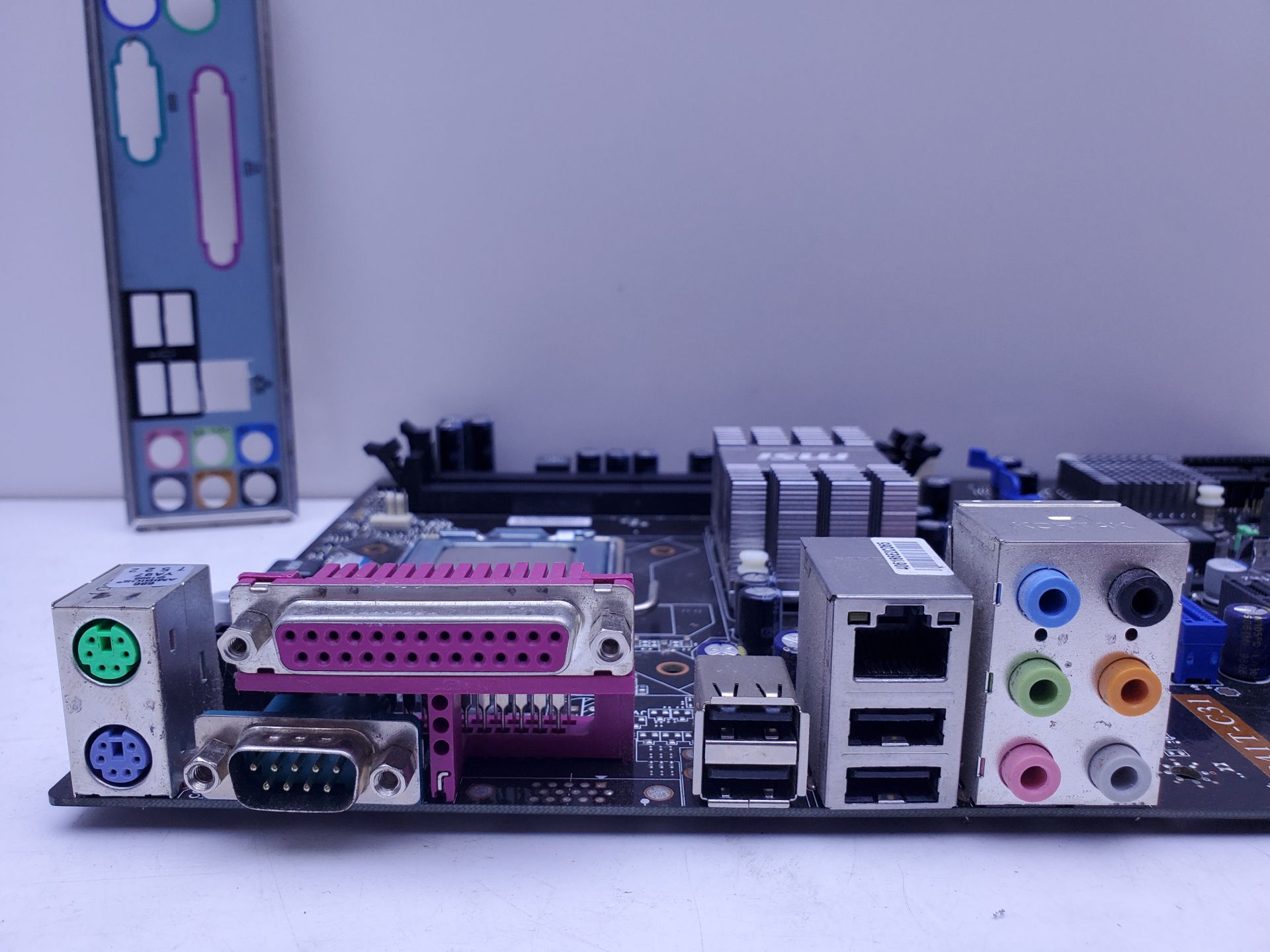 Материнська плата s775 MSI P41T-C31  (Socket 775, DDR2, QUAD, б/у) - фото фото фото 2