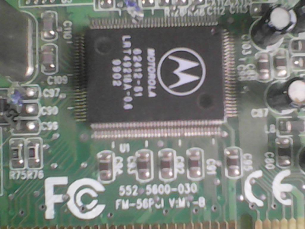Телефонний факс-модем FM-56PCI/M1 Motorola - фото фото фото 0