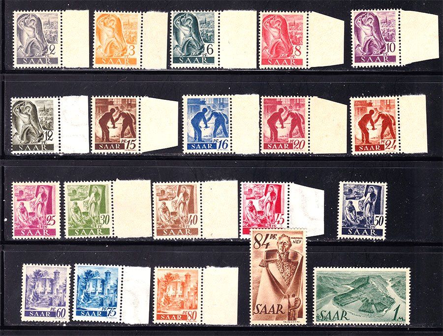 СААР / SAAR  1947 г MNH - - фото фото фото 0