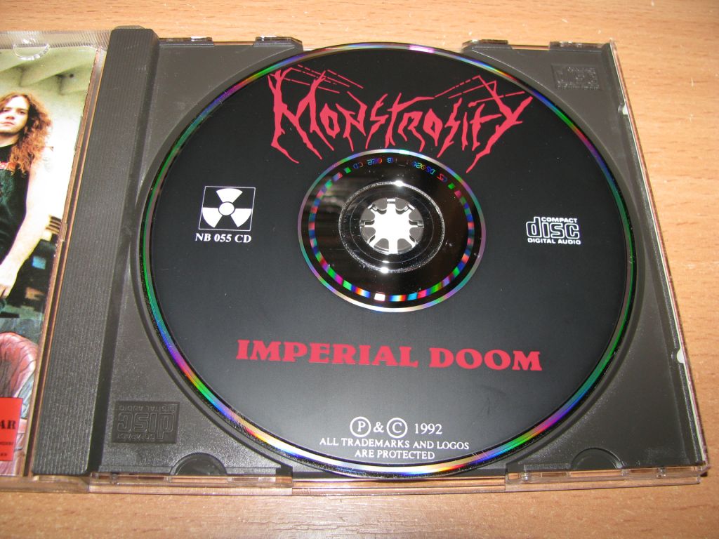 MONSTROSITY - Imperial Doom  (1992 Nuclear Blast 1st press,Germany) - фото фото фото 2
