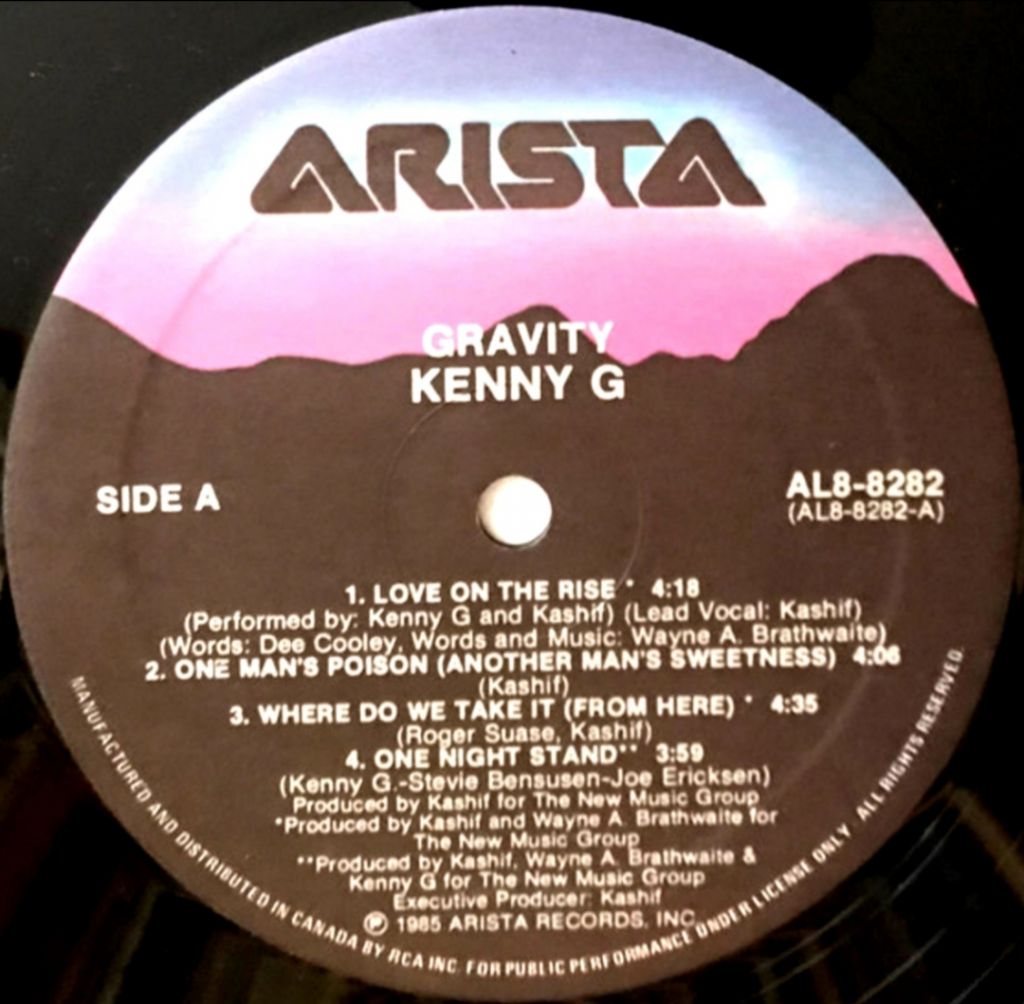 Kenny G - Gravity - 1985.   (LP). 12. Vinyl. Пластинка. Europe - фото фото фото 2