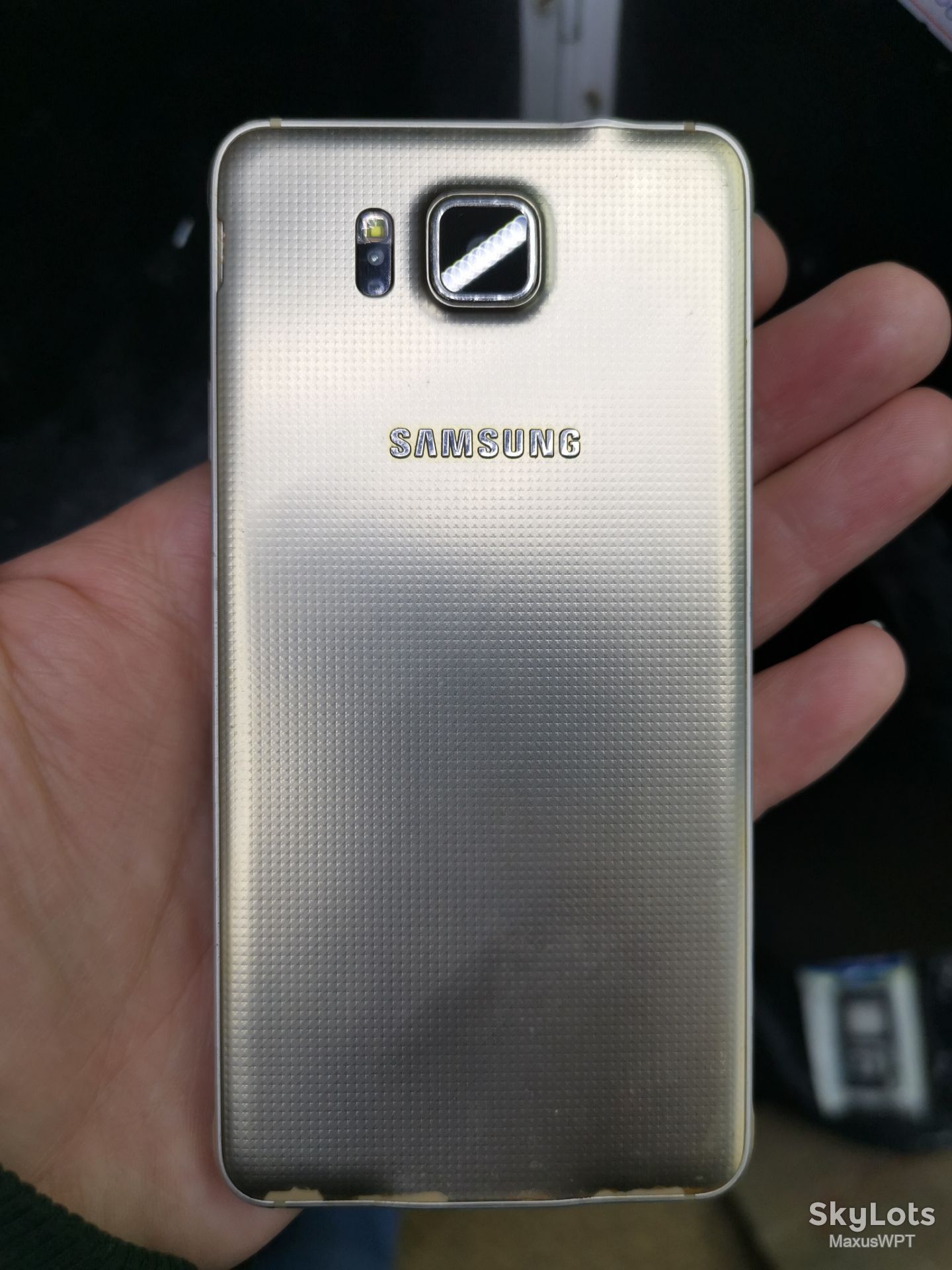 #shop Samsung Galaxy Alpha g850f gold - фото фото фото 3