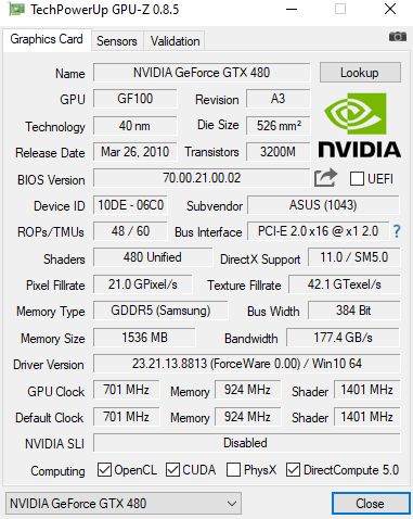 відеокарта  Asus GeForse GTX 480  1536mb  робоча - опис - фото фото фото 4