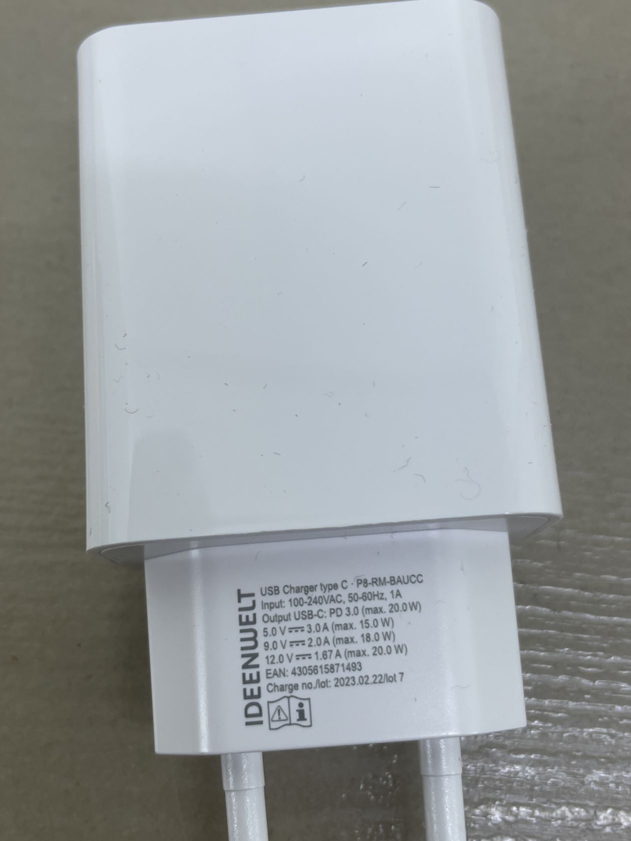 лот № 1225 Блочок ideen welt USB-A  (Німеччина) - фото фото фото 4