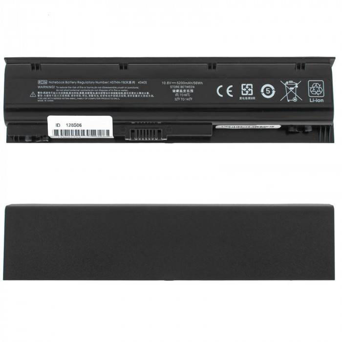 Акумуляторна батарея HP RC06 (10.8V, 5200mAh, Li-Ion) для ProBook 4340s 4341s - фото фото фото 0
