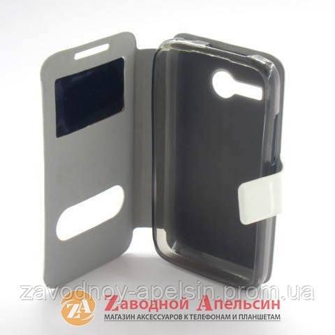 Чехол книга Lenovo A316 Smart Case white - фото фото фото 2