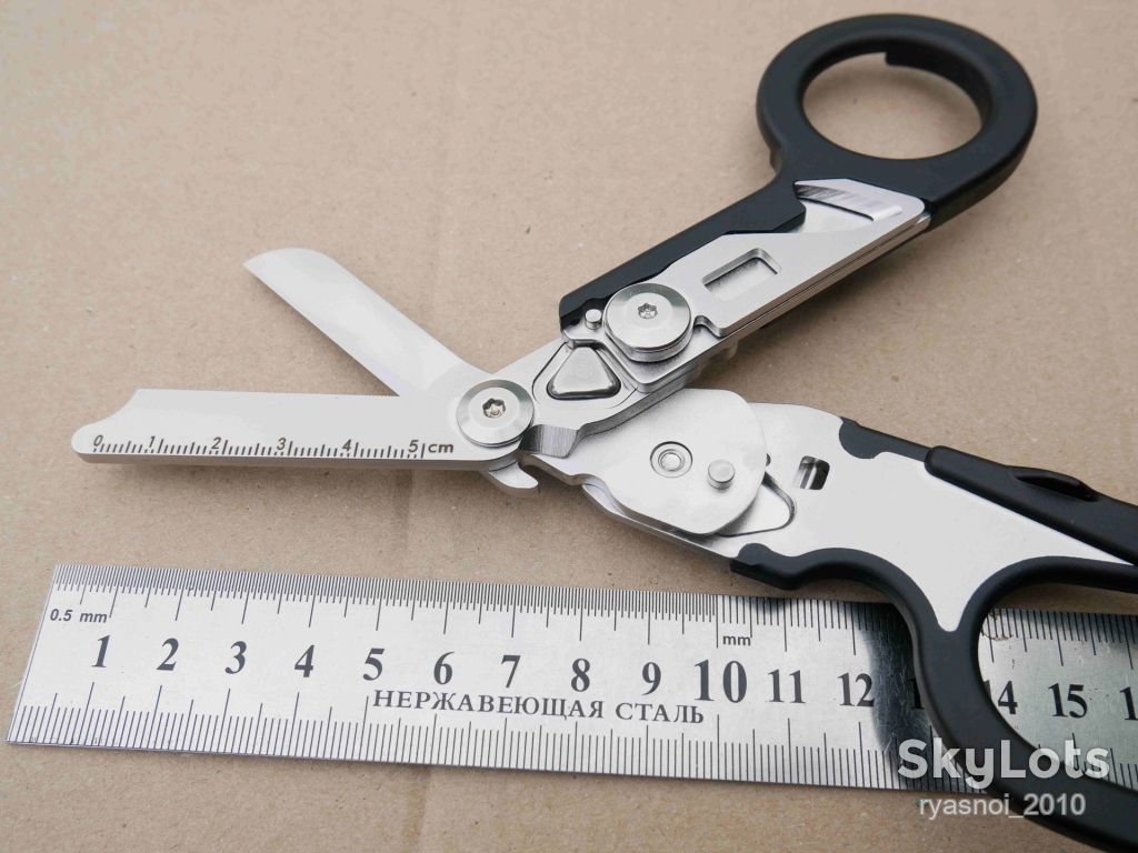 Мультитул-ножиці Leatherman Raptor, Replica, BLACK, Outdoor, Tactical, EDC, Button lock - фото фото фото 3