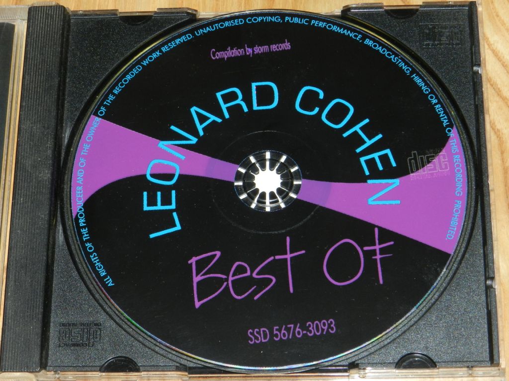 CD  Leonard Cohen - Best Of - фото фото фото 2